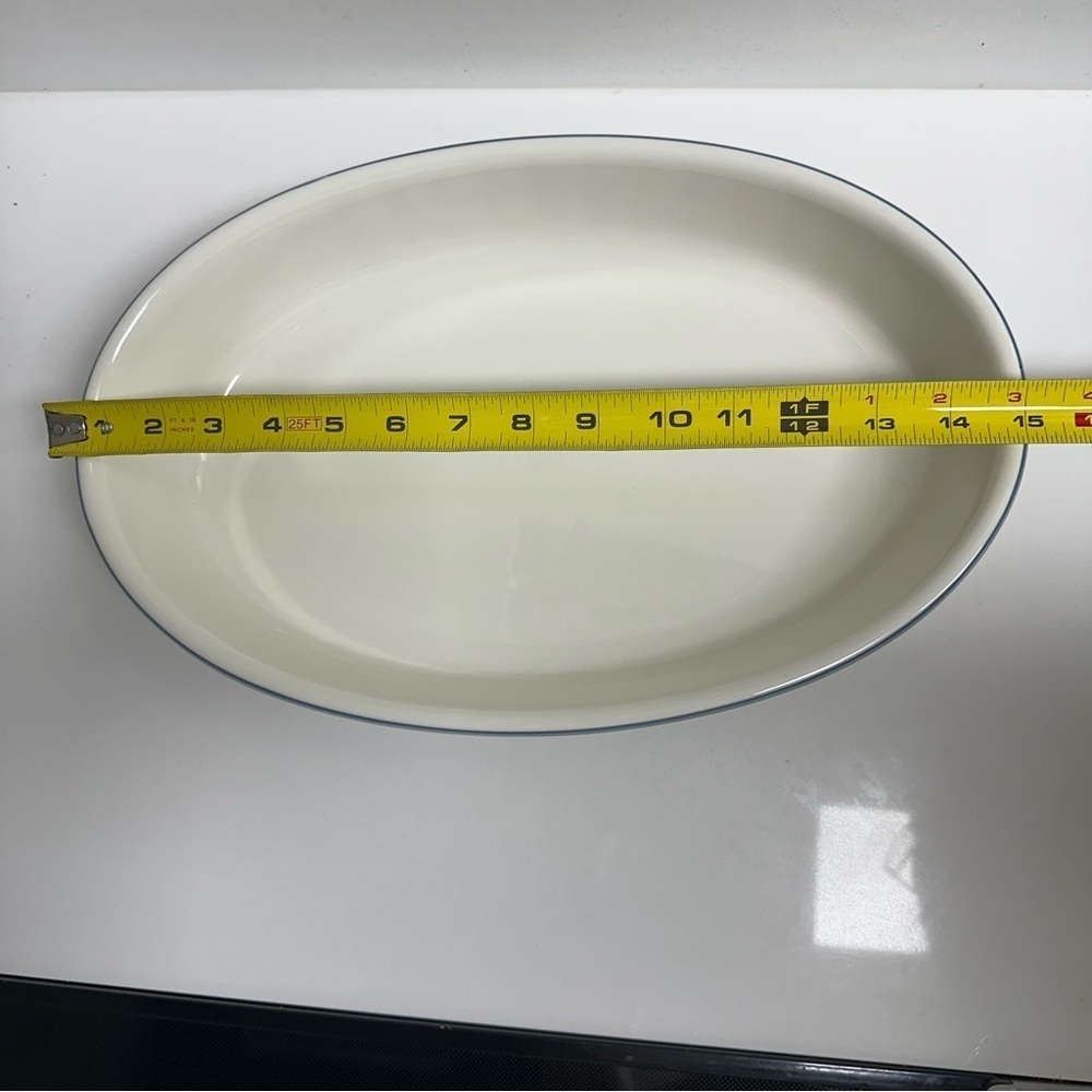 Villeroy & Boch's Vilbofour Albertina Pattern Oven To Tableware Oval Baking Dish - Picture 7 of 7